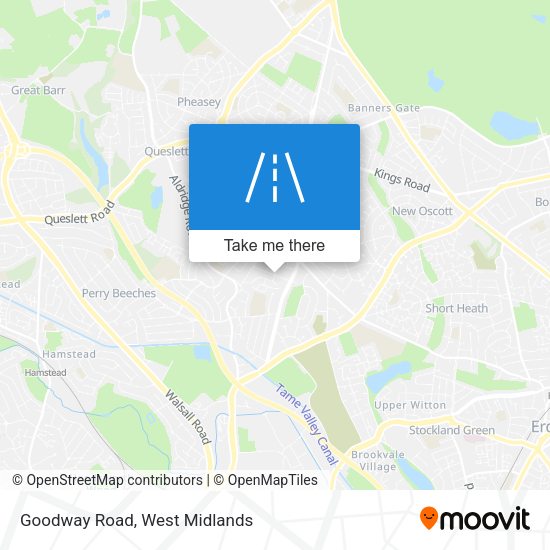 Goodway Road map