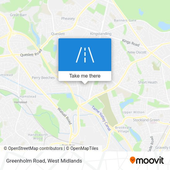 Greenholm Road map