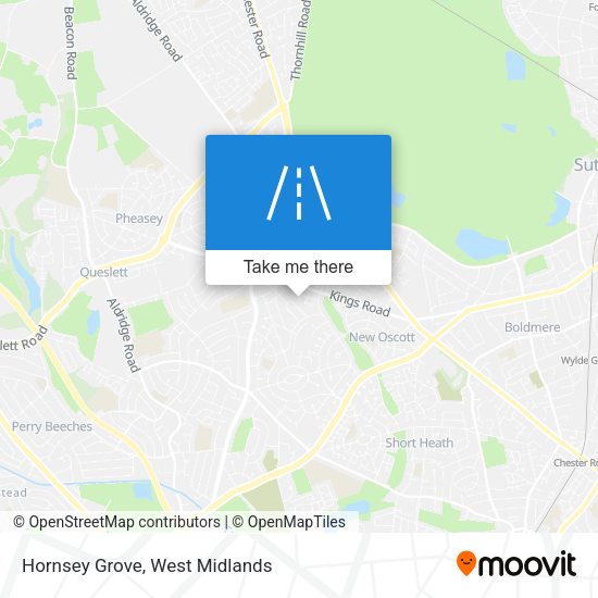 Hornsey Grove map