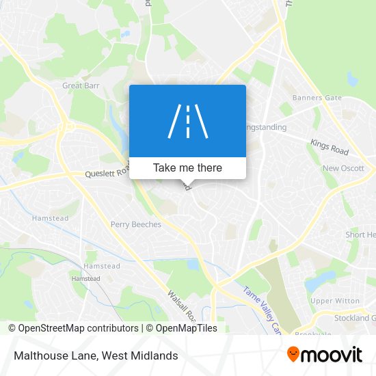 Malthouse Lane map