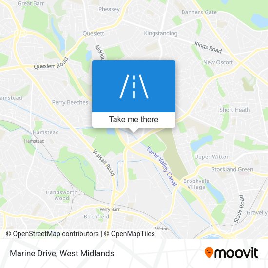 Marine Drive map