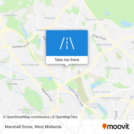 Marshall Grove map