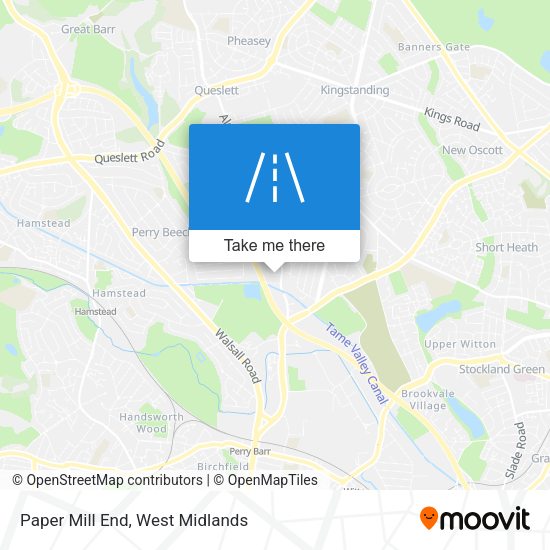 Paper Mill End map