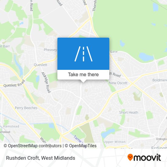 Rushden Croft map