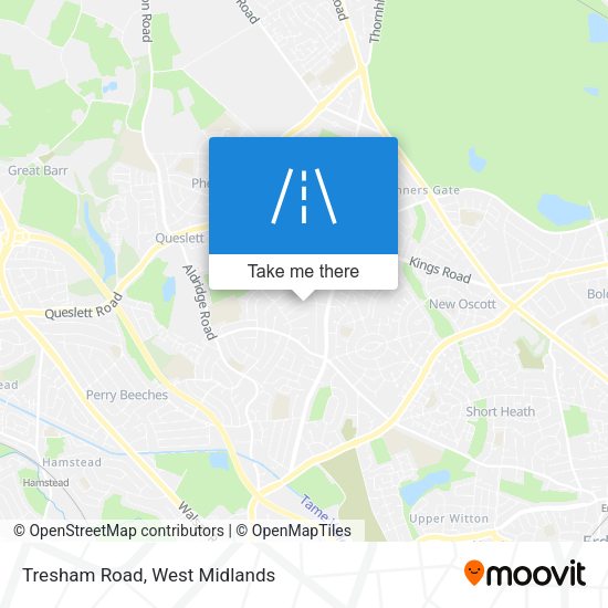Tresham Road map