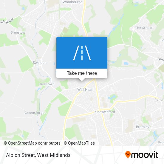 Albion Street map