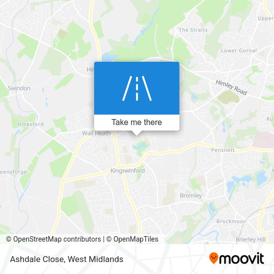 Ashdale Close map