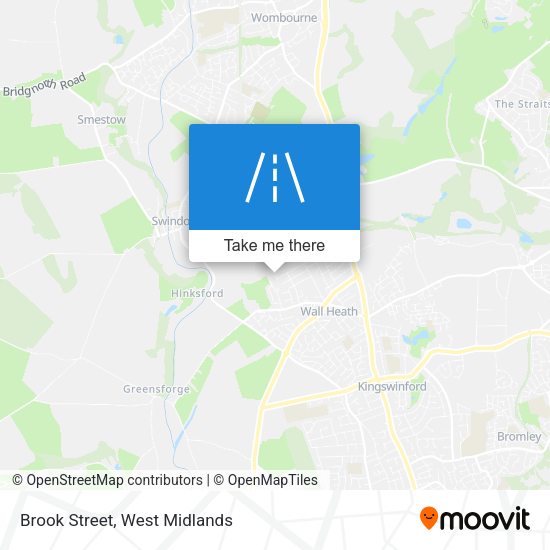 Brook Street map