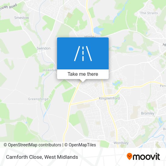 Carnforth Close map