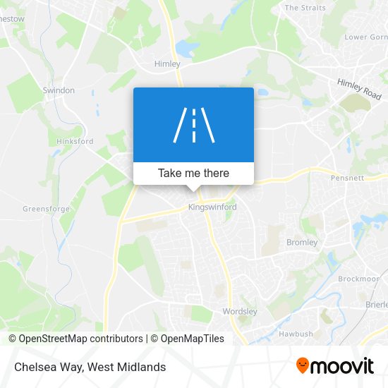 Chelsea Way map