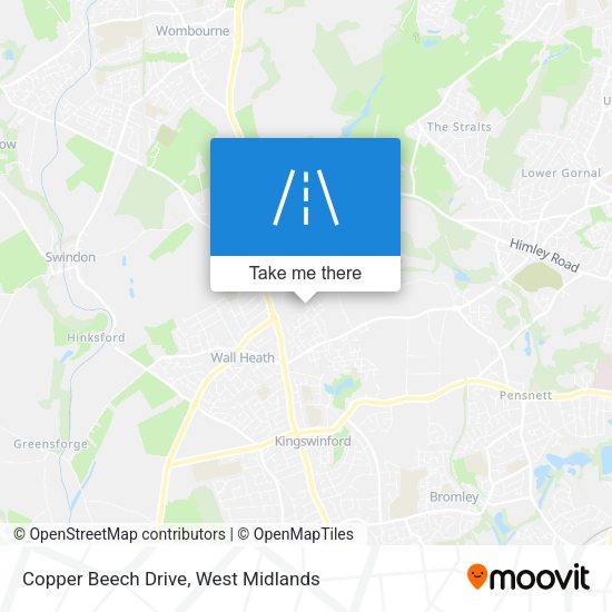 Copper Beech Drive map