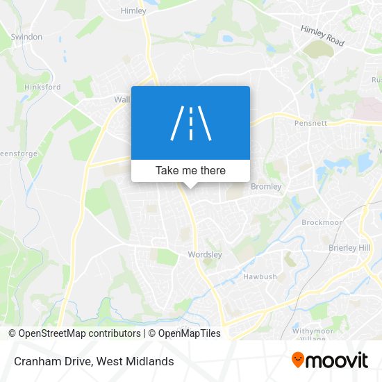 Cranham Drive map