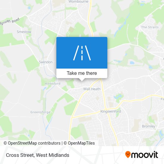 Cross Street map