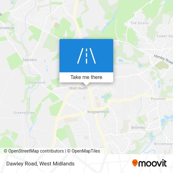 Dawley Road map