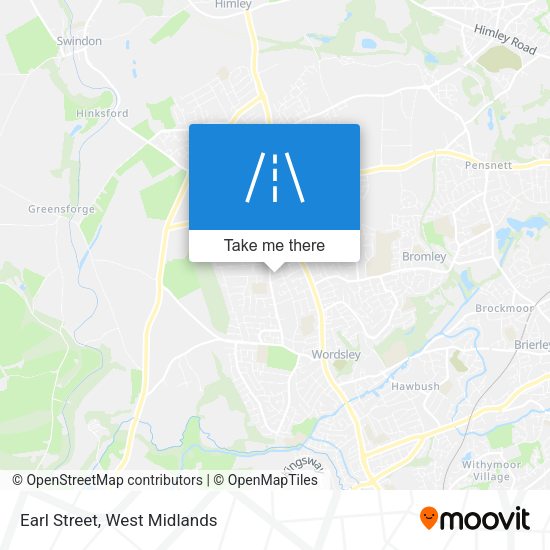 Earl Street map