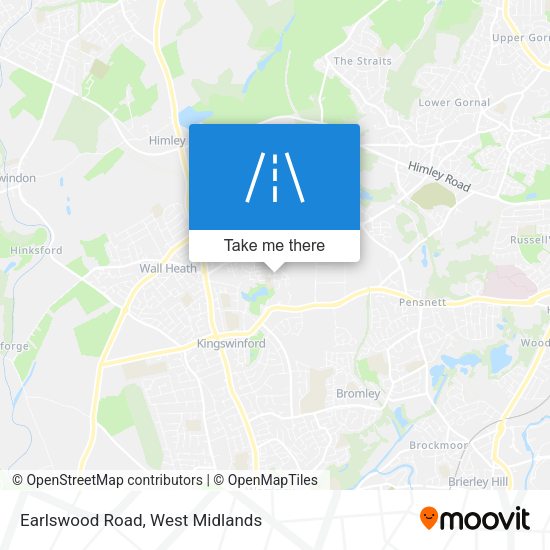 Earlswood Road map
