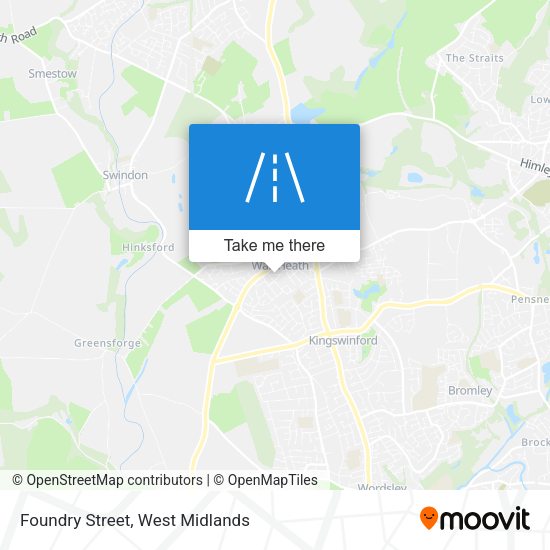 Foundry Street map