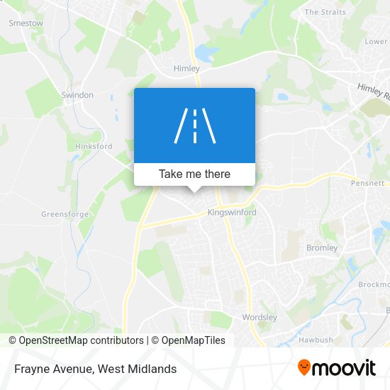 Frayne Avenue map