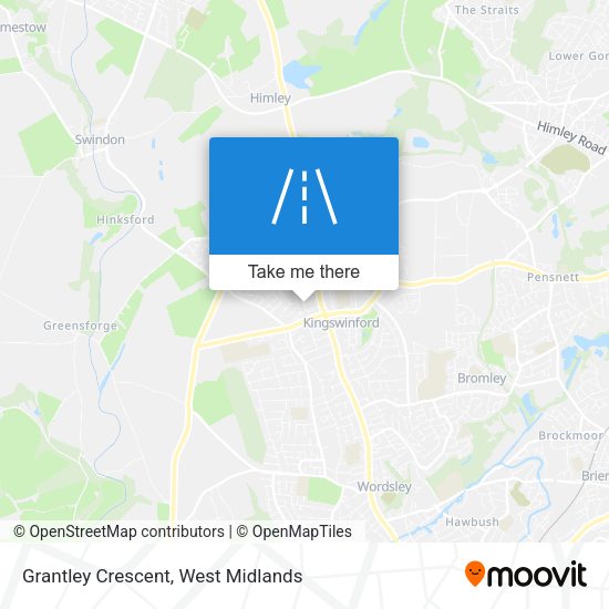 Grantley Crescent map