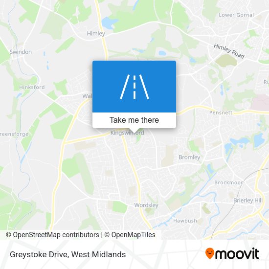 Greystoke Drive map