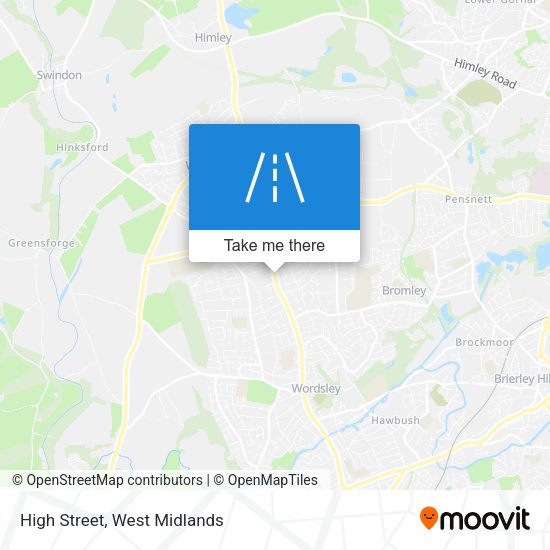 High Street map