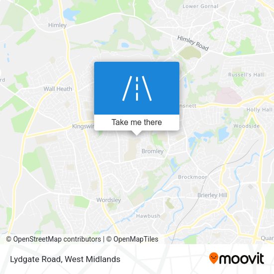 Lydgate Road map