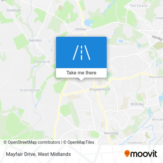 Mayfair Drive map