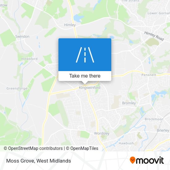 Moss Grove map
