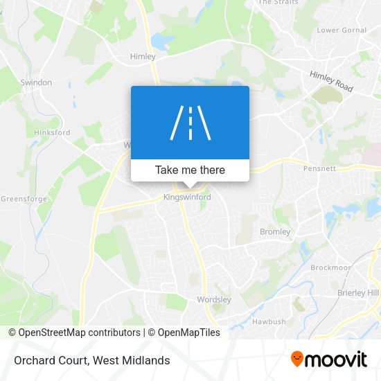 Orchard Court map
