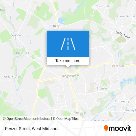 Penzer Street map