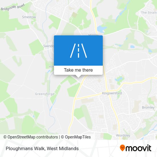 Ploughmans Walk map