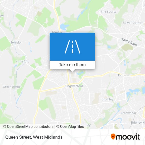 Queen Street map