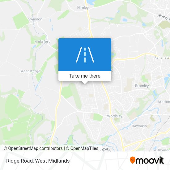 Ridge Road map