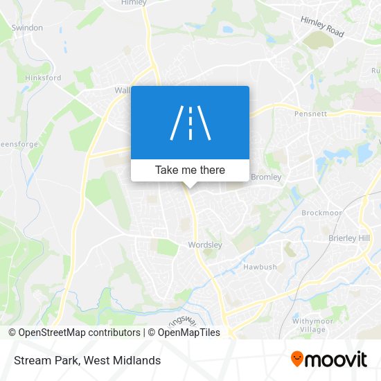 Stream Park map