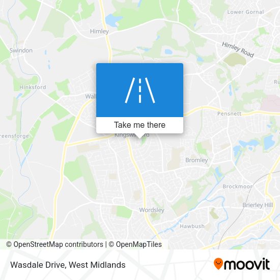 Wasdale Drive map