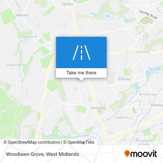 Woodlawn Grove map