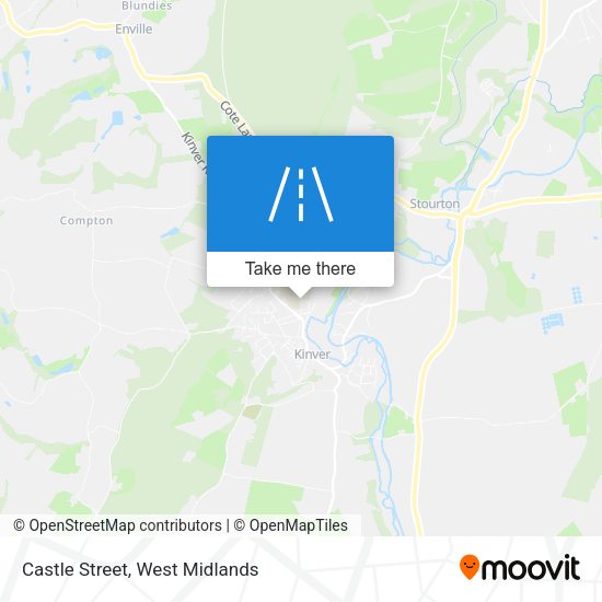 Castle Street map