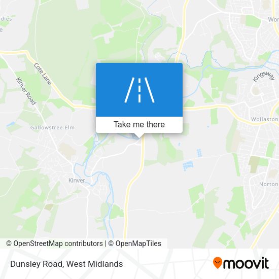 Dunsley Road map
