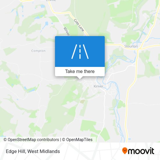 Edge Hill map