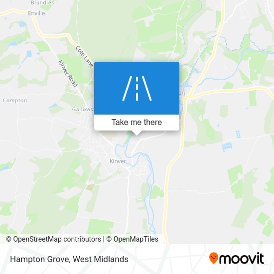 Hampton Grove map