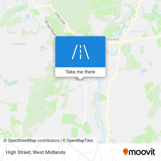 High Street map