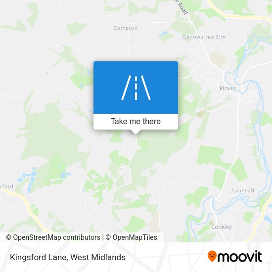 Kingsford Lane map