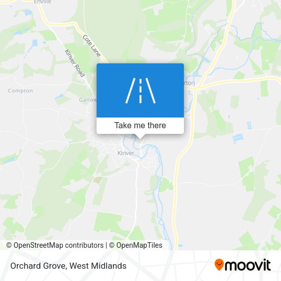 Orchard Grove map