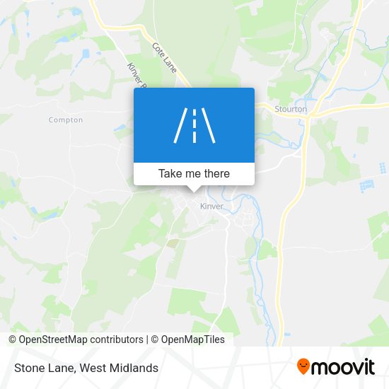 Stone Lane map
