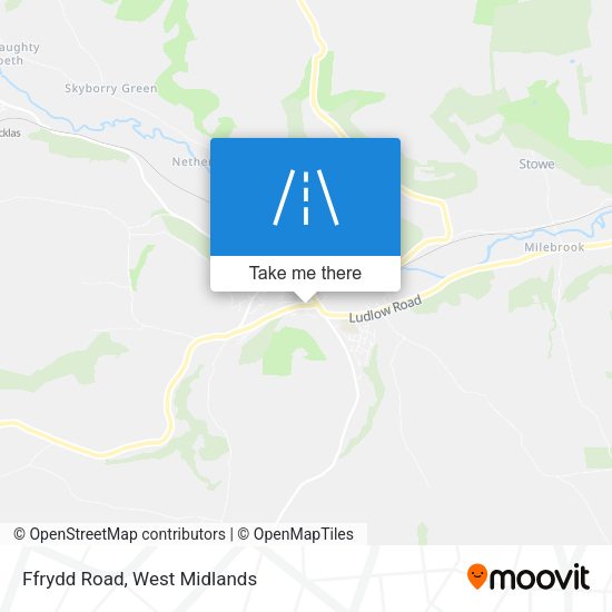 Ffrydd Road map