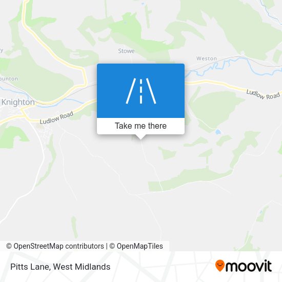 Pitts Lane map