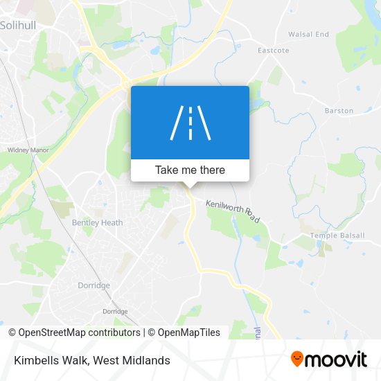Kimbells Walk map