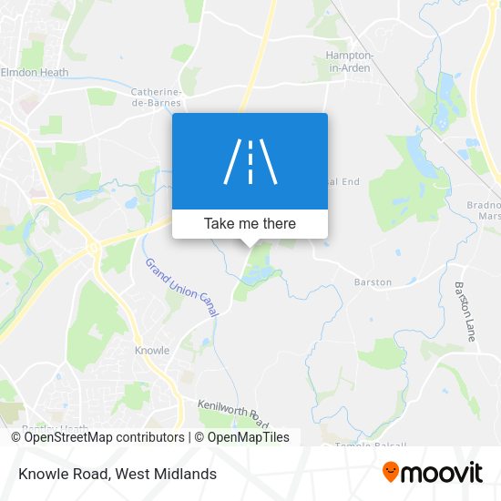 Knowle Road map