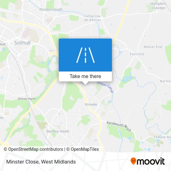 Minster Close map
