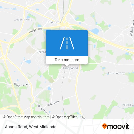 Anson Road map